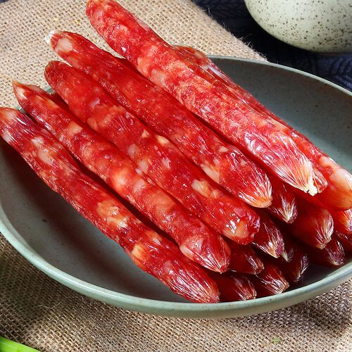皇上皇好事成双腊肠600g广州特产广味腊肉香肠老字号特产干货 - 图1