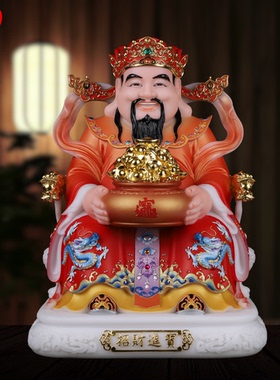 文财神范蠡神像比干财神爷像财神爷家用供奉财神爷2026年招财摆件