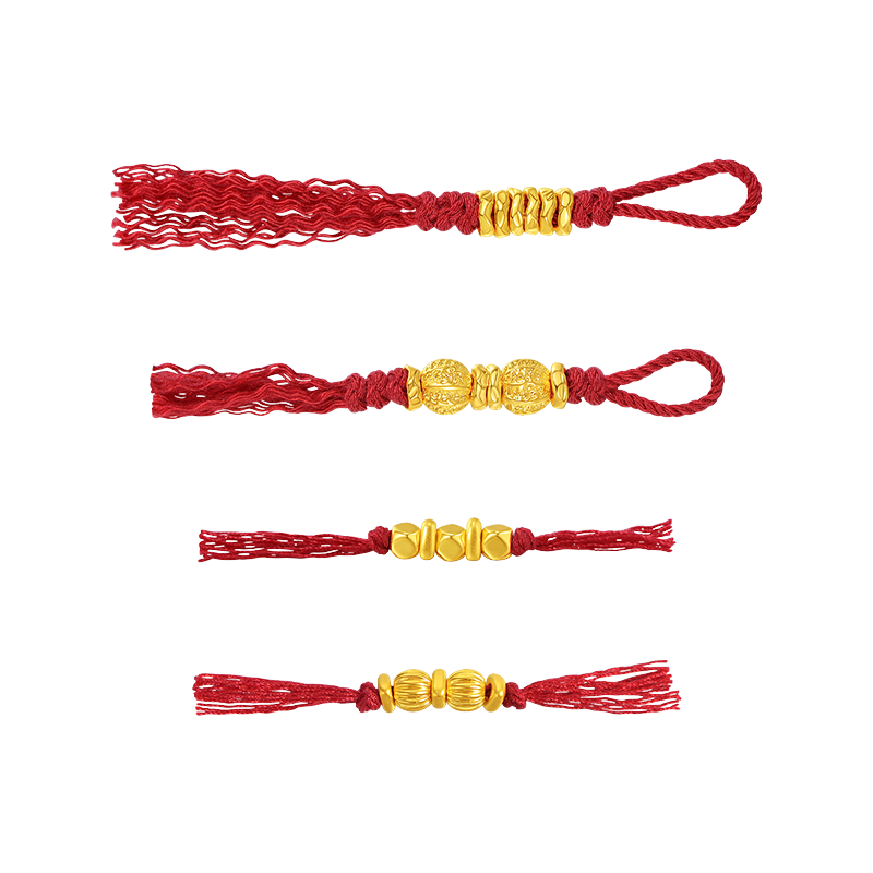 老庙黄金足金盘缠转运珠5D立体饱满趣味DIY小盘缠六六大顺顶呱呱,淘宝优惠券,粉丝福利购,淘宝优惠卷