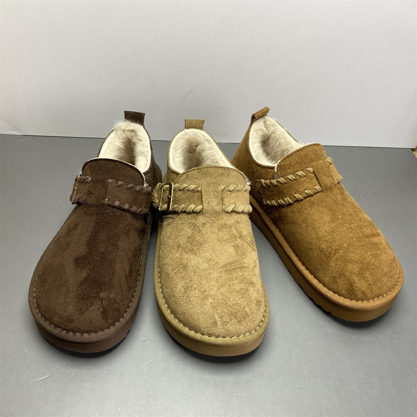 品牌撤柜女鞋2025新款冬季时尚休闲勃肯鞋圆头平底加厚保暖女棉鞋,淘宝优惠券,粉丝福利购,淘宝优惠卷