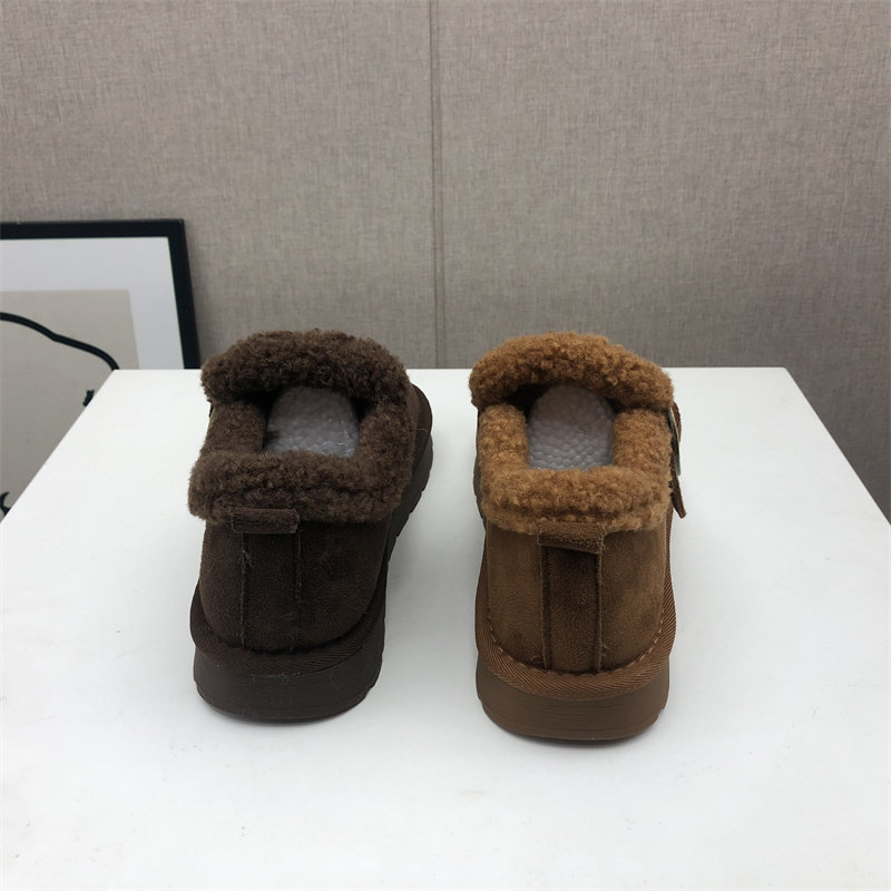 品牌撤柜女鞋2025新款冬季时尚加厚保暖勃肯鞋圆头平底软底单鞋女,淘宝优惠券,粉丝福利购,淘宝优惠卷