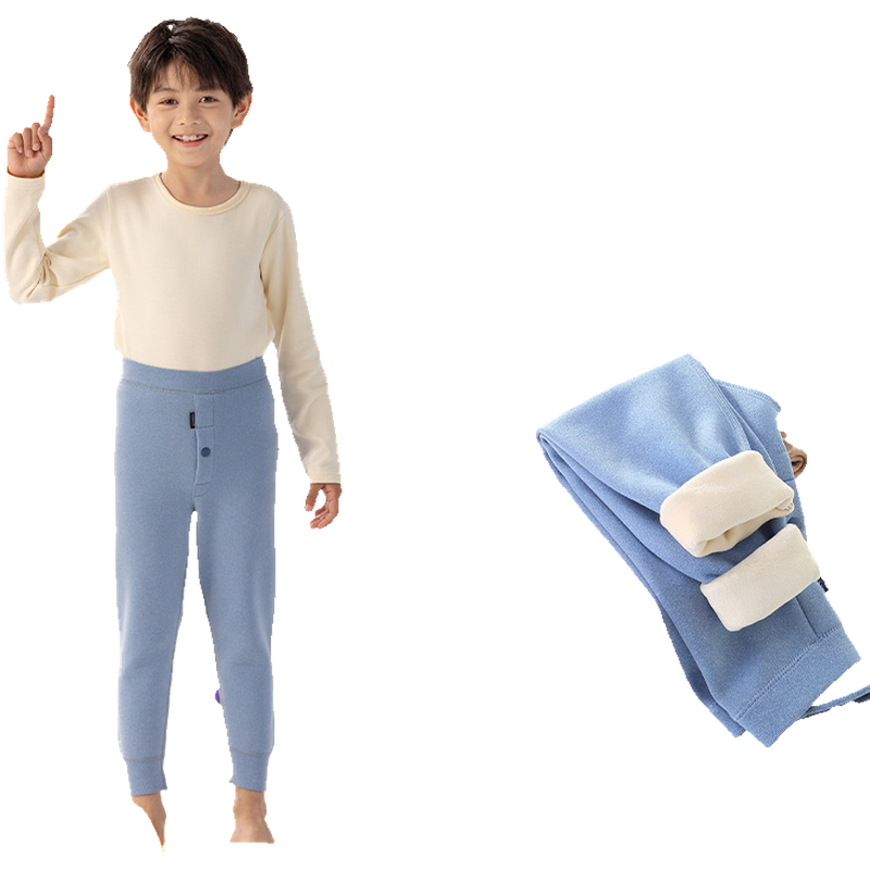 裤弹力德绒保暖儿童棉裤打底裤秋冬季新款2025校服高腰秋裤加绒裤,淘宝优惠券,粉丝福利购,淘宝优惠卷