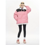 Зимняя куртка подходит для мужчин и женщин для влюбленных, пуховик, этнический стиль, в американском стиле, увеличенная толщина