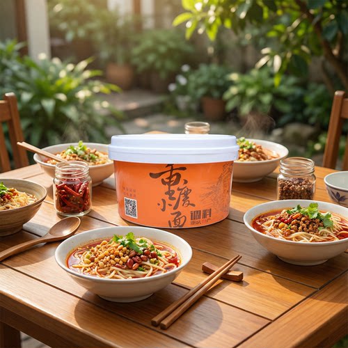 重庆华亮小师傅5斤包装小面米线调料酱料汤料饭馆面馆用配方配料 - 图2