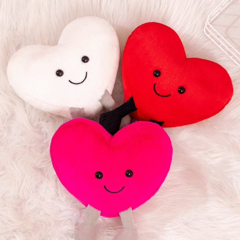 爱心抱枕心形毛绒玩具公仔睡觉女生床上压床玩偶娃娃520结婚礼物