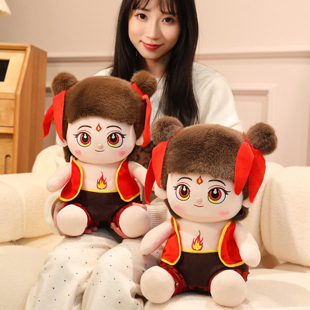 Nezha Plush Toy Rag Doll