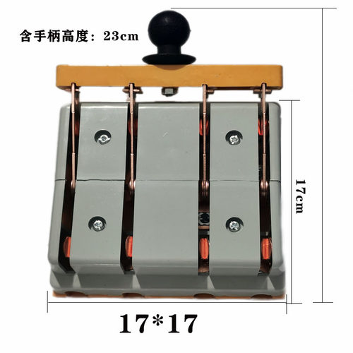 双投倒顺到切换双电源转换刀闸4P100A开关大功率380v三相电四线 - 图2
