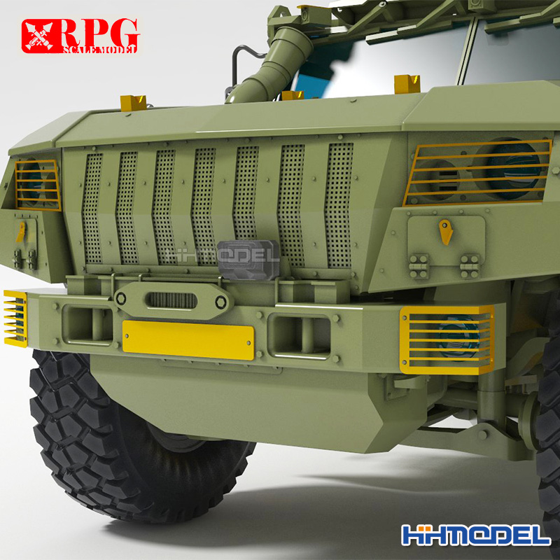 恒辉模型 RPG 35028 1/35台风-VDV K-4386 2S41 82mm自行迫击炮-图2