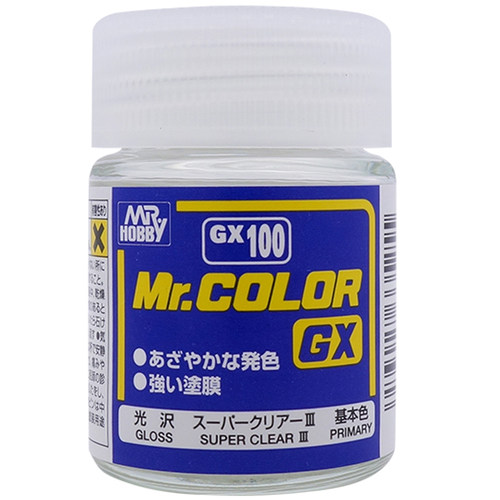 恒辉 郡士GX系列 模型保护漆光泽油性 透明光油 GX100-114 GH101 - 图3