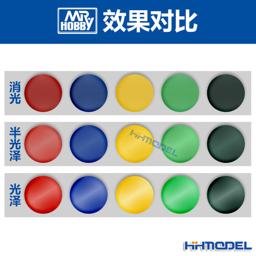 郡士 B503 B603油性/水性消光透明保护漆高达手办BJD模型光油喷罐 - 图2