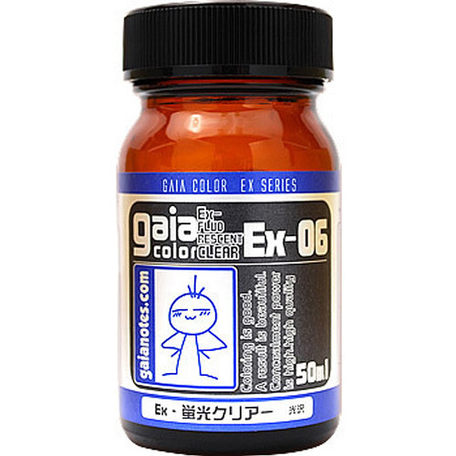 恒辉模型 GAIA油漆 EX系列 EX01-EX10 盖亚油性漆模型漆 大瓶50ml - 图3