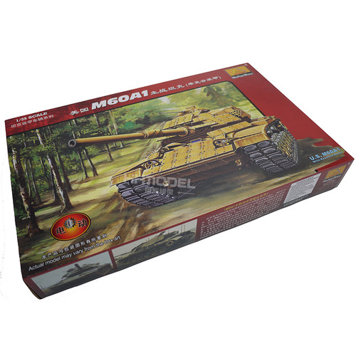 恒辉模型 hobbyboss 1/35 装甲坦克-美国M60A1带复合装甲 80105 - 图1