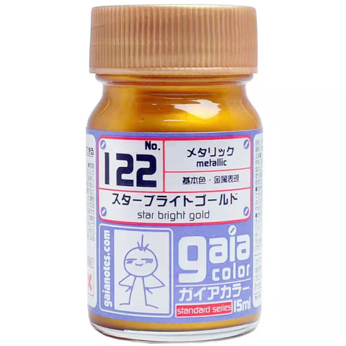恒辉模型 盖亚GAIA 高达车模手办上色 油性漆 金属色系列 121-126 - 图3