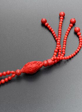 新款红海竹石珊珠身体链