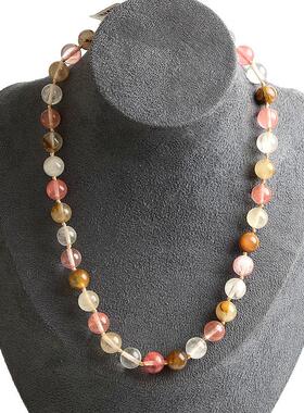 高贵气质百搭天然玉髓项链