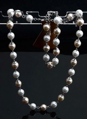 MONET欧美饰品简约气质珠珠项链百搭新款手链女首饰特价