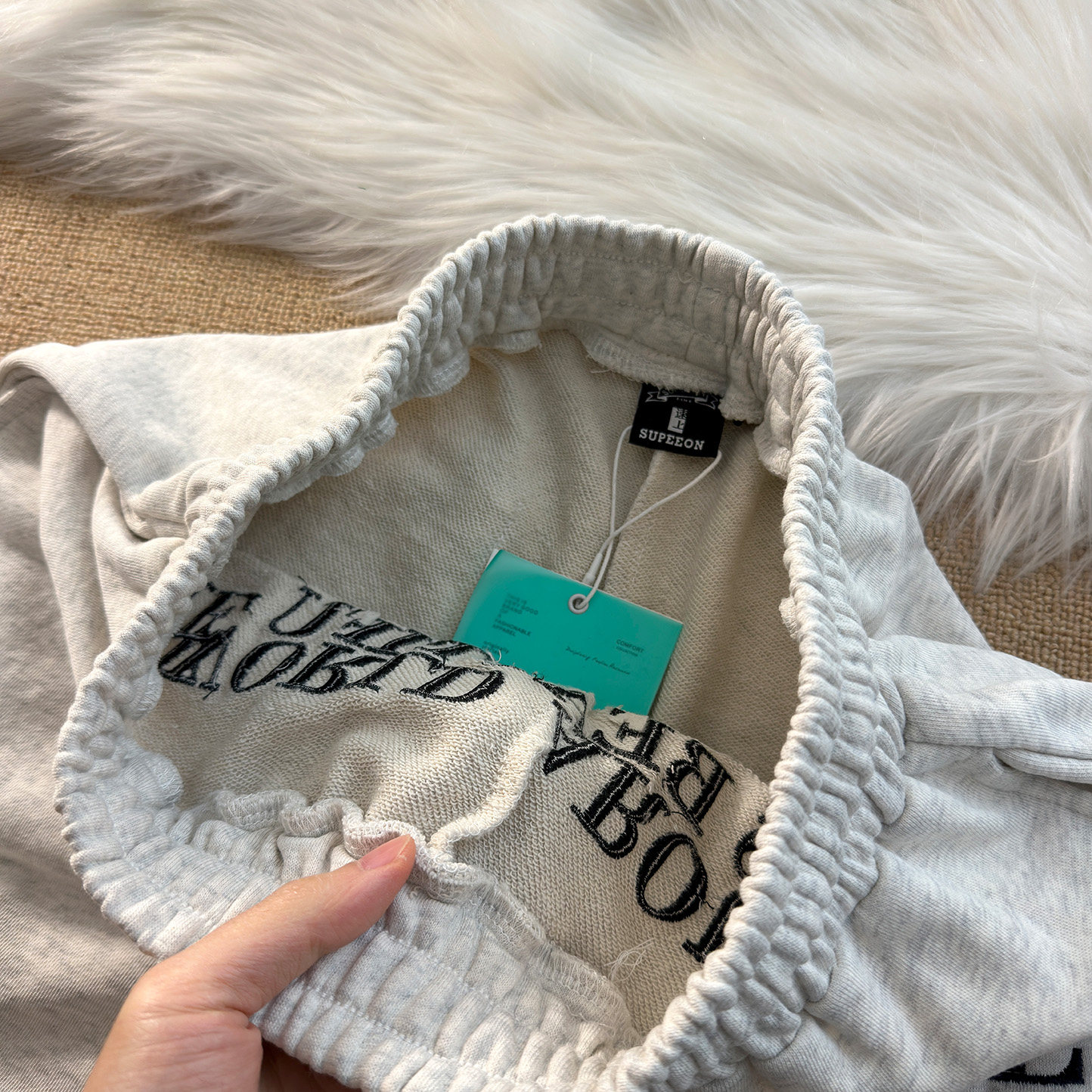 街头嘻哈男装质感刺绣字母重磅300克毛圈休闲四分短裤篮球裤宽松,淘宝优惠券,粉丝福利购,淘宝优惠卷