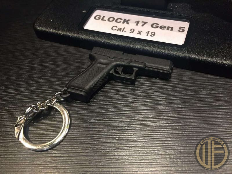 美利堅洋行GLOCK格洛克G17原廠GEN5握把軍工尼龍材質鑰匙圈吊飾-图0