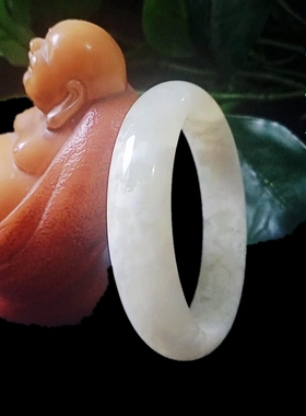 新品天然岫玉贾翠白色少见团购