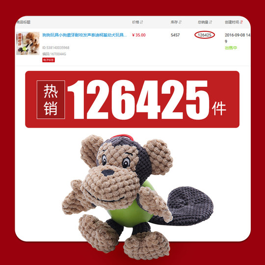 126,000 pieces sold! Speak out and relieve boredom and resist bite