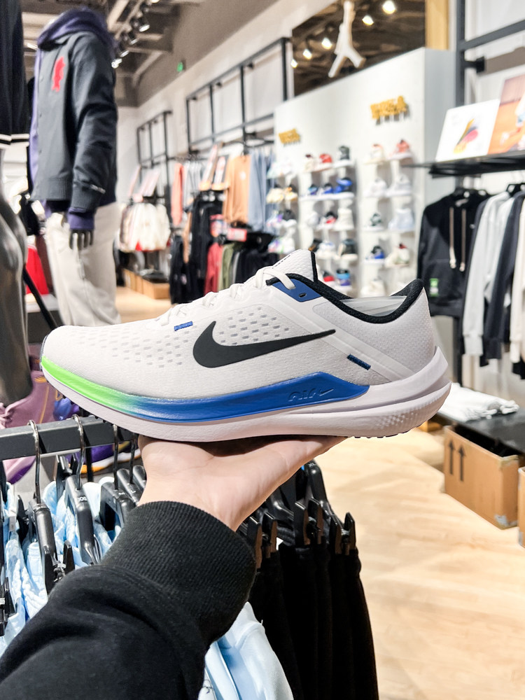 NIKE耐克正品男鞋2025夏新款AIR WINFLO 10运动跑步鞋 DV4022-103 - 图2