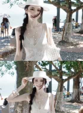 夏日法式复古遮阳防晒礼帽女