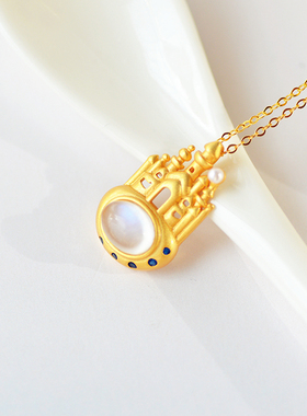 暮城珠宝女天然水晶纯银