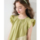 Girls' dress summer pure cotton children's skirt 2025 new summer mid-large children's fashionable thin princess skirt