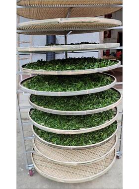 手工竹编有孔无孔簸箕竹筛水筛米筛药材陈皮茶叶晾晒青家用竹筛子