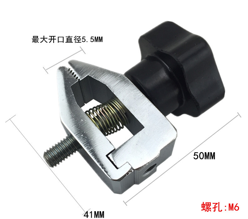 艾德堡推拉力计夹具 拉力测试夹HJJ-001线材薄膜布料等测试夹具 - 图0