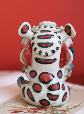 景禧造摆件虎虎生威手工中国风