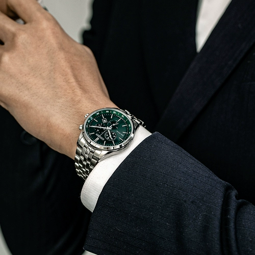 Японский водонепроницаемый стальной ремешок, браслет для отдыха, мужские часы, официальный продукт, простой и элегантный дизайн