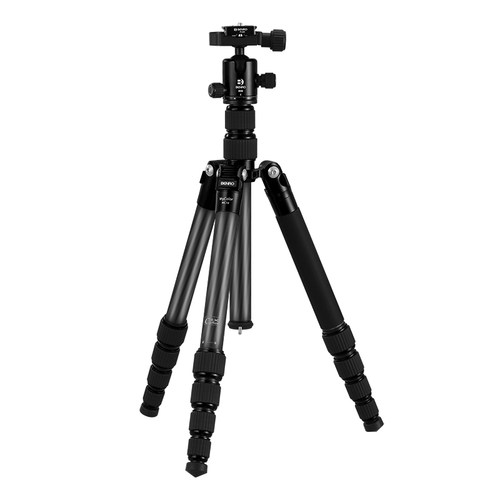 【碳纤维脚架承重25KG】BENRO百诺三脚架MC19数码微单反相机支架摄影摄像独脚架轻便球形云台拍视频直播手机 - 图3