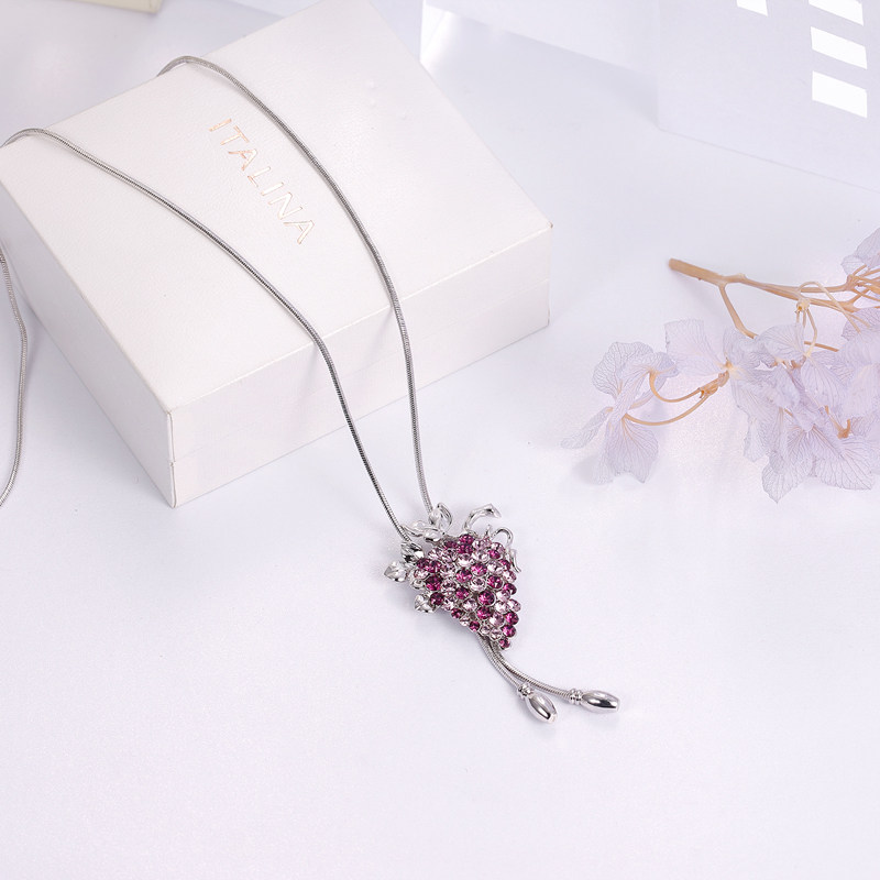 伊泰莲娜魅影诱惑四季优雅毛衣链 伊泰莲娜项链