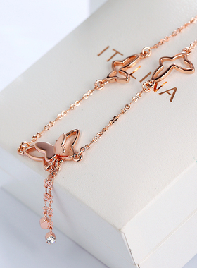伊泰莲娜脚链女简约饰品