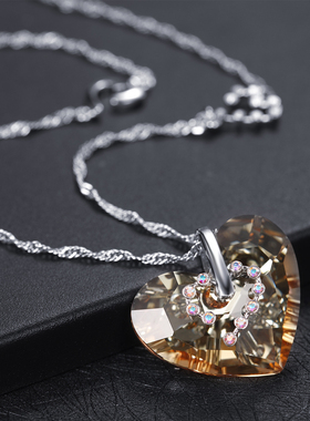 伊泰莲娜轻奢心形四季链毛衣链