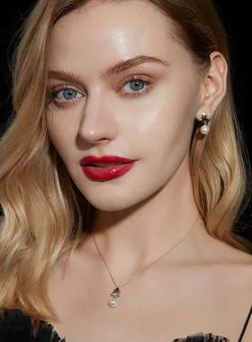 伊泰莲娜925银贝壳珠简约百搭