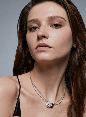 伊泰莲娜小众配饰仿水晶女项链