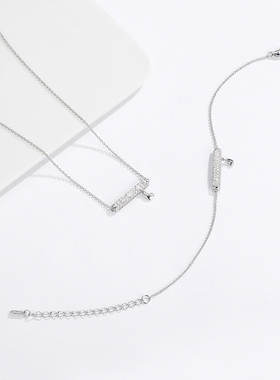 礼盒装 伊泰莲娜S925银手链女韩版时尚配饰装饰心形配饰闺蜜礼物