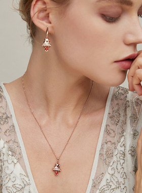 伊泰莲娜简约轻奢小众设计吊坠