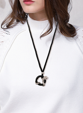 礼盒装 伊泰莲娜银龙吊坠男女士款中国风龙凤平安扣生肖龙年项链