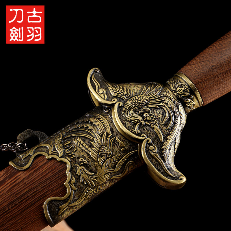 龙泉古羽宝剑 凤凰太极剑 不锈钢起脊太极软剑武术晨练剑 未开刃,淘宝优惠券,粉丝福利购,淘宝优惠卷