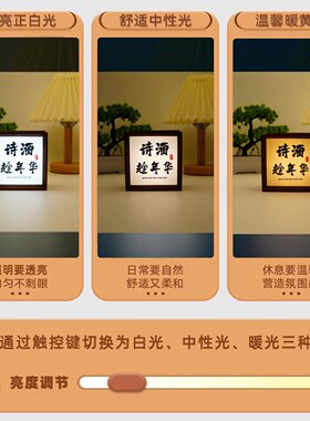 中式咖啡灯牌气氛灯禅意