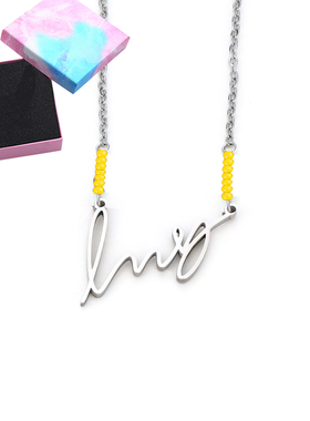 蔡徐坤项链手链不锈钢材质应援色粉丝气质百搭生日礼物饰品配饰