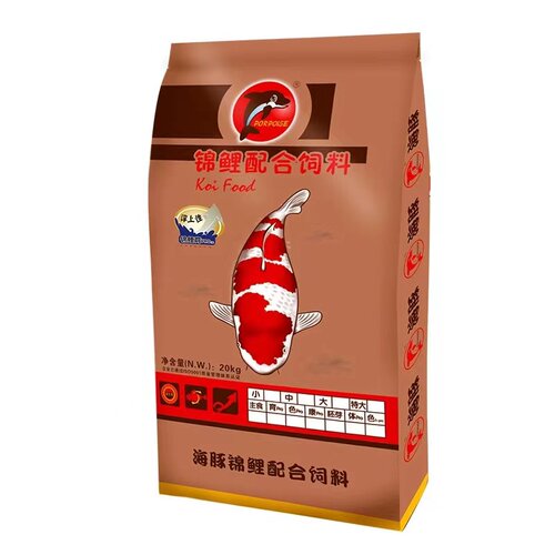 海豚锦鲤鱼饲料专用鱼食色扬增康增体育成胚芽锦鲤下沉不浑水鱼粮 - 图3