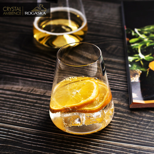 洛佳斯卡ROGASKA水晶玻璃水杯奢华洋酒杯家用早餐牛奶杯威士忌杯 - 图1
