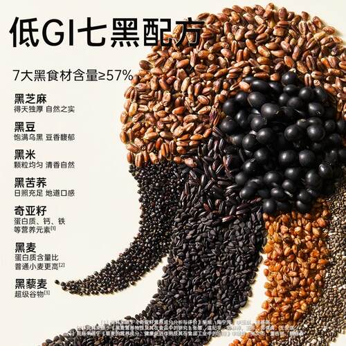 老金磨方低GI无糖轻脂黑芝麻丸270g节日送礼健康零食糕点【专享】 - 图3