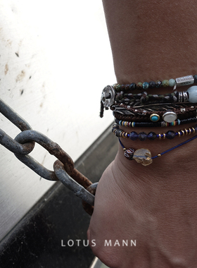 迷醉深蓝堇青石925银片镀金