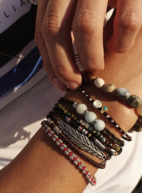 迷你点睛月光石绿松石lotusmann