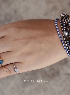 星光彩色珍珠925银镀金细款项链